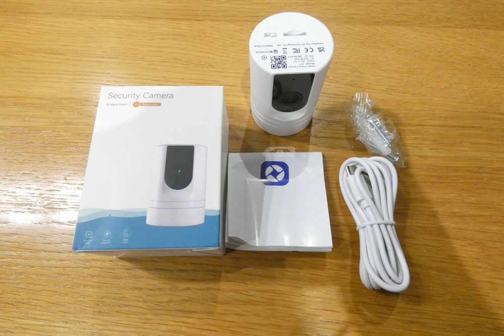 NOWA kamera domowa Wi-Fi K11 – tryb nocny, detekcja osób, microSD