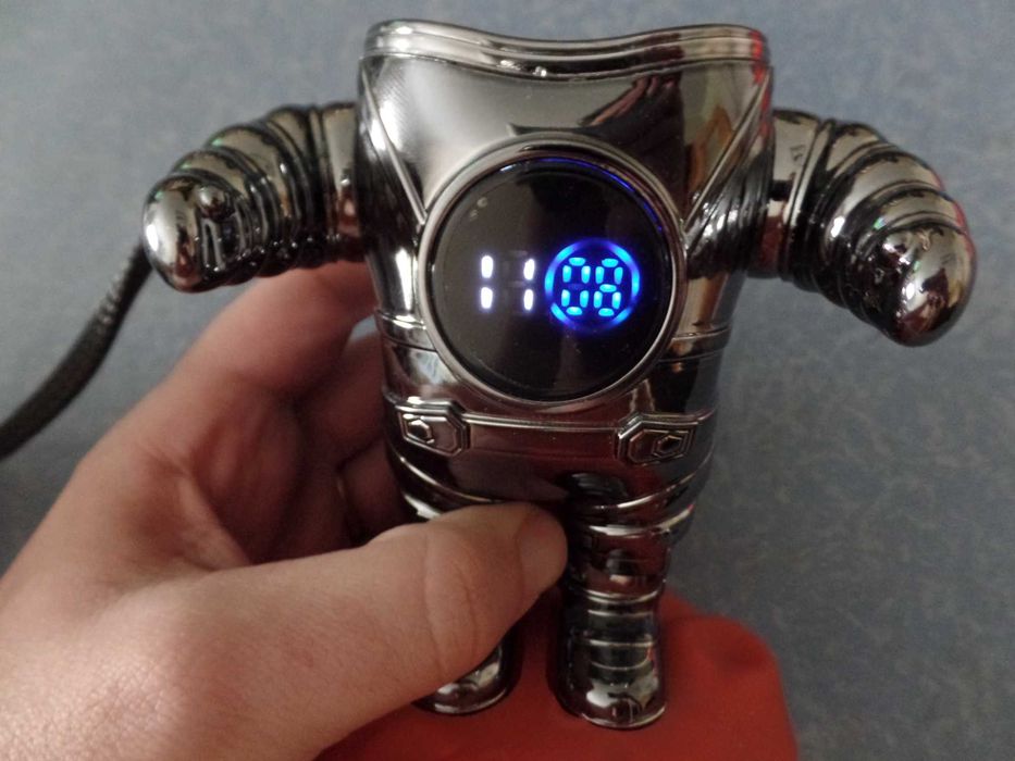 Projetor Astronauta Luz de Presença com Relógio (N43)