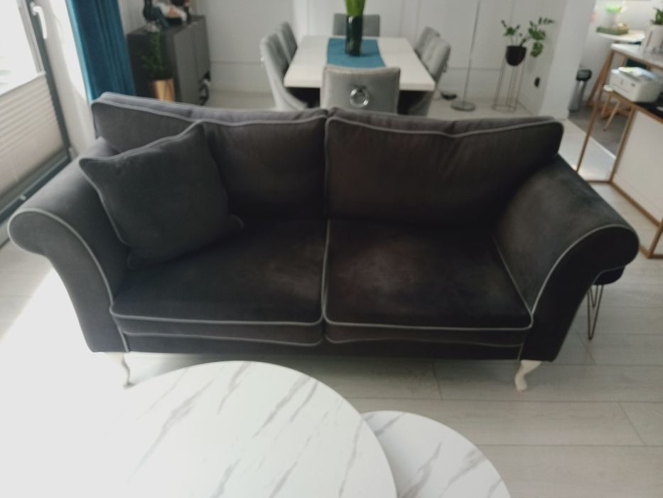 Sofa kanapa Glamour antracyt