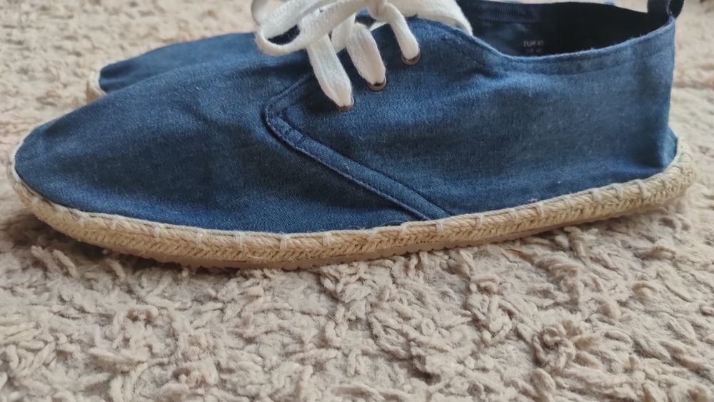 Эспадрильи мужские джинсовые 43
Эспадрильи мужские 
Эспадрильи мужские