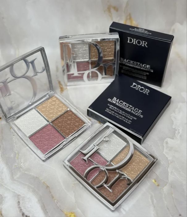 Палетка хайлайтер для обличчя Dior 001