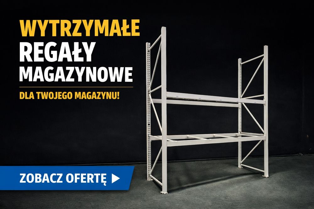 Regały magazynowe paletowe półkowe