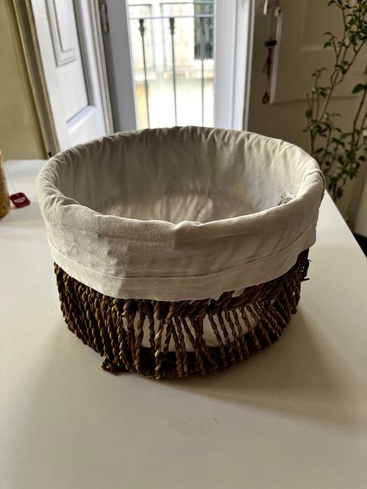 Cesto de Fibra Natural Zara Home