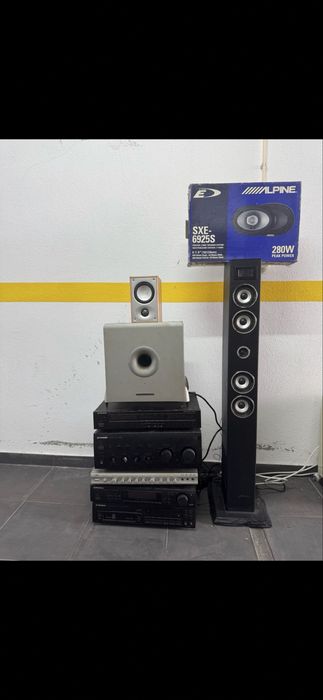 SISTEMA DE SOM COMPLETO