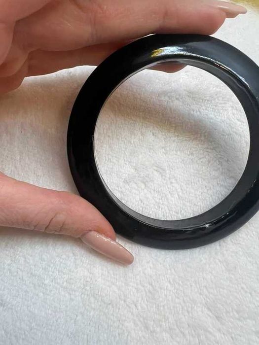 Bransoletka classy klasyczna bangle goth Basic casual 4