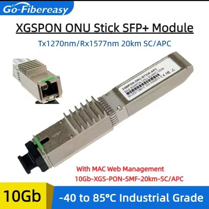 Moduł XGSpon onu SFP+ SC/APC