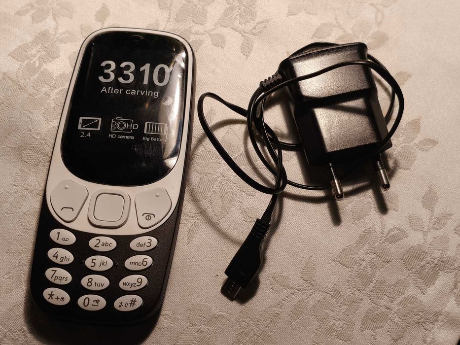 Telefon Retro 3310 | Klasyczny styl + 4G | Dual SIM | Nowy