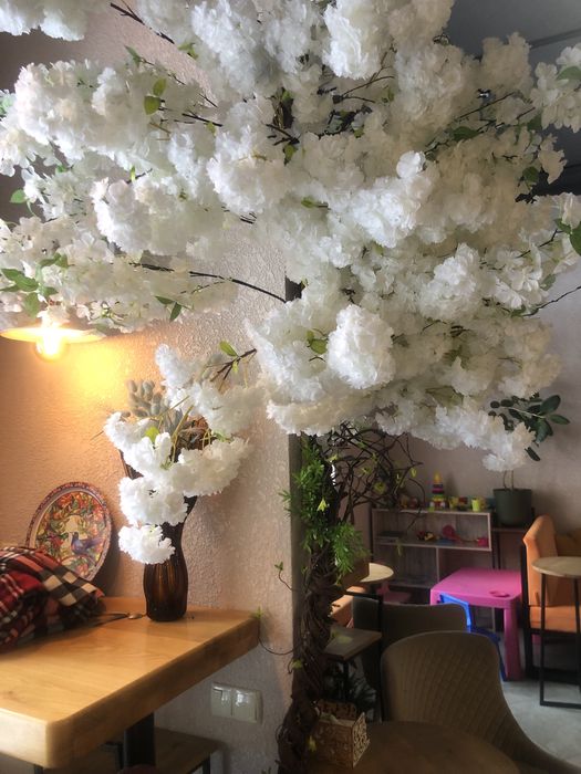 Декор сакура біла