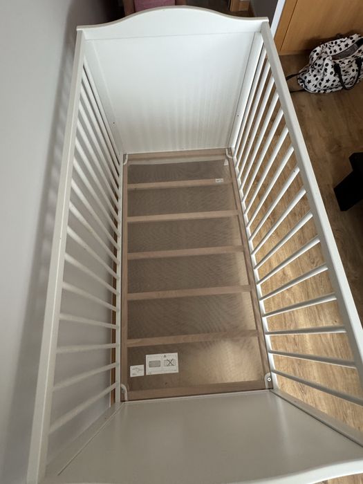 Cama grades bebe branca