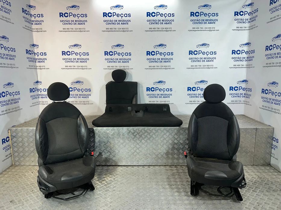 Conjunto de Bancos em Pele e Tecido Mini Cooper R55 R56 Original