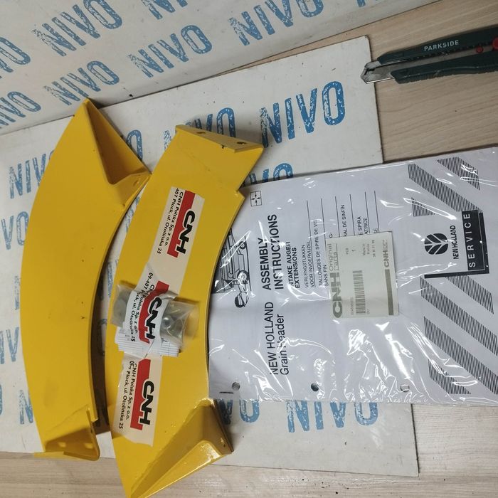 Zestaw dia kombajn cnh case new holland 8405.0760