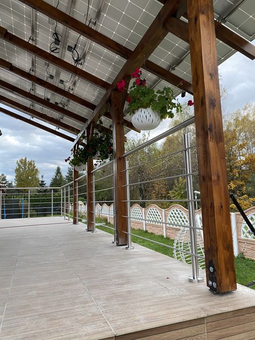 Balustrada spawana nierdzewna