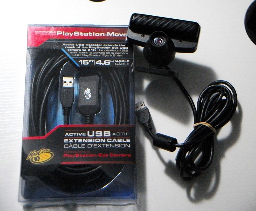 Playstation eye camera + Madcatz Active USB 4.6M