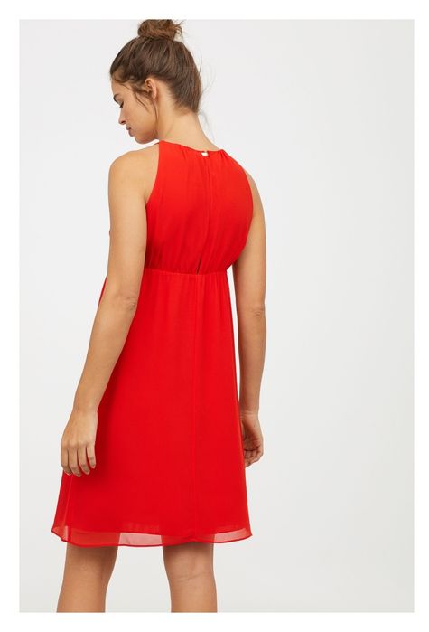 Sukienka ciążowa H&M MAMA czerwona