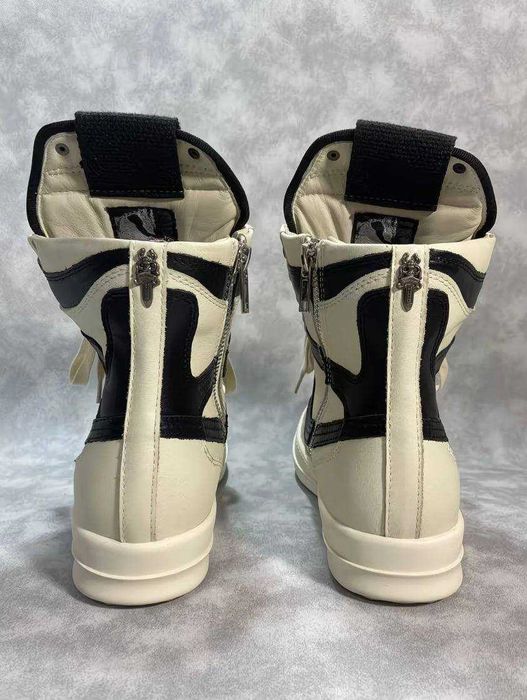 Rick Owens Dunk (Geobasket) Chrome Hearts