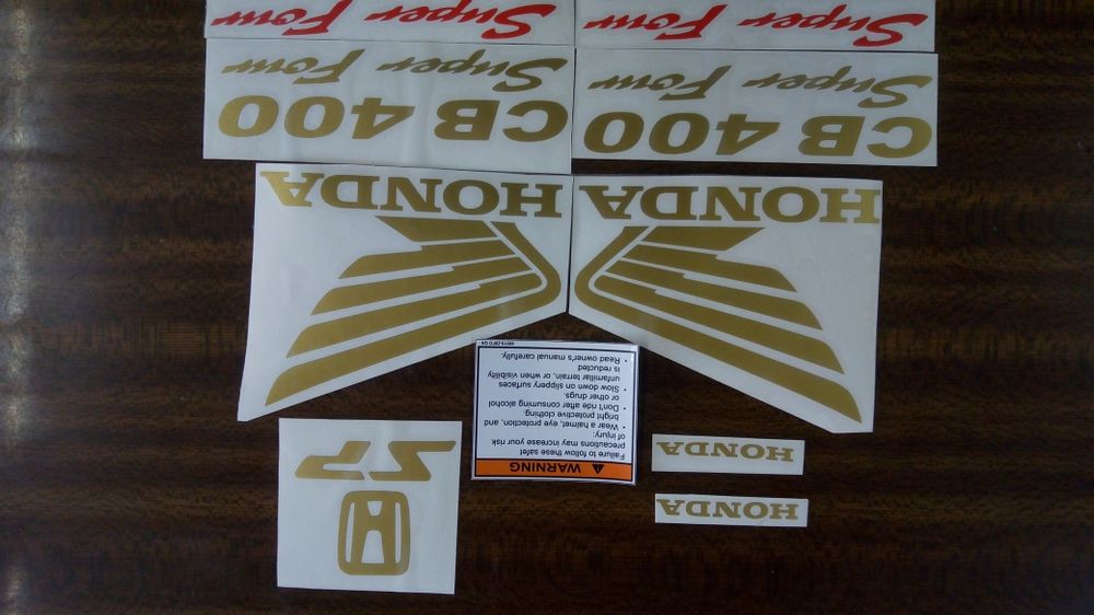 Комплект наклейки эмблемы мотоцикла Honda CB400 Super Four CB-1