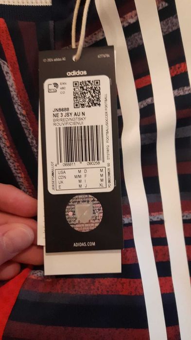 Koszulka adidas New England Revolution Authentic – nowa z metkami