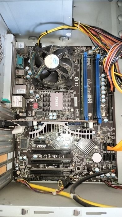Материнська плата MSI Pentium DC E6500 4GB