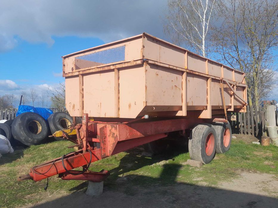 Przyczepa skorupowa, wywrotka