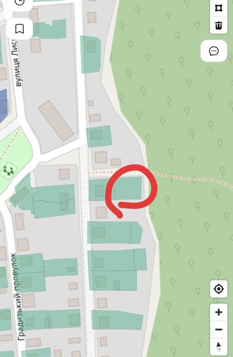 Власник!приватизирована земельна ділянка, Червоний Шлях 6 соток .