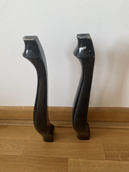 DIY - drewniane stylowe nogi do mebli, np. komody łazienkowej