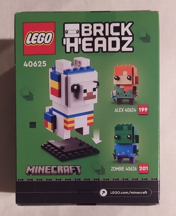 Klocki Lego BrickHeadz Minecraft 40625  -  Lama