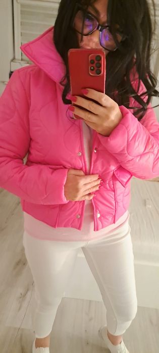 Modna pikowana kurtka