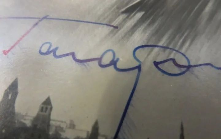 Juri Gagarin autograf podpis , pierwszy człowiek w kosmosie