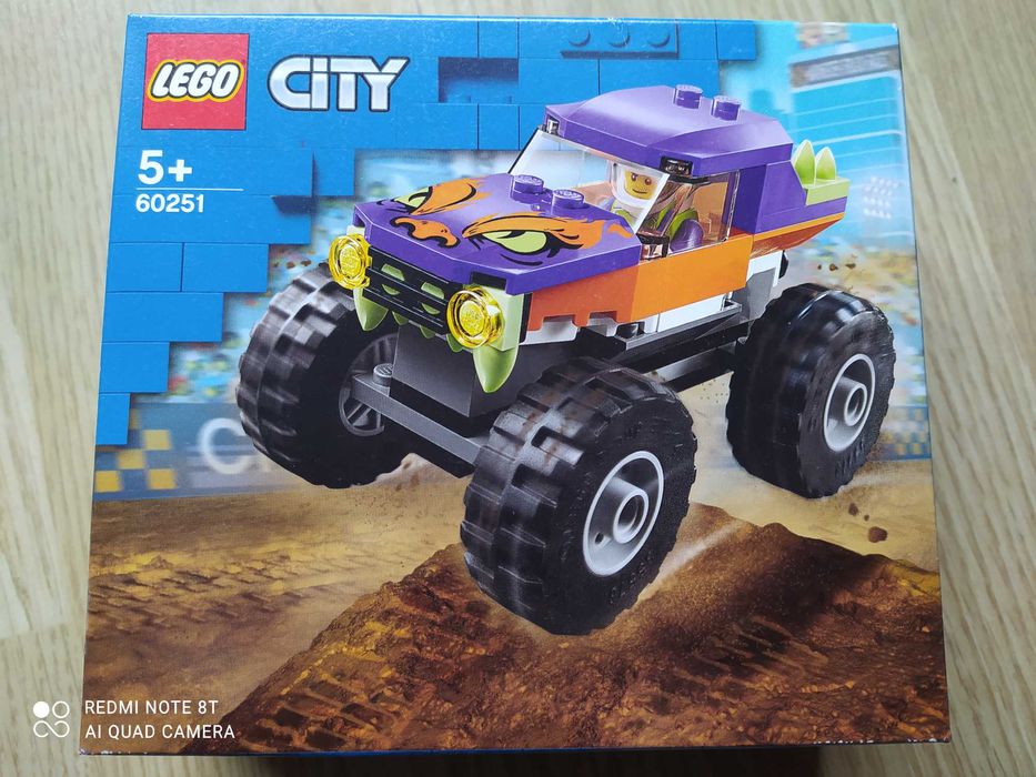 klocki lego  CITY 60251  " monster truck "  NOWE PUDEŁKO NIE OTWIERANE