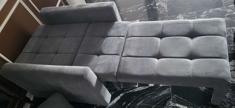 ArmChair-bed, large storage under seat. Removable sides. Never used