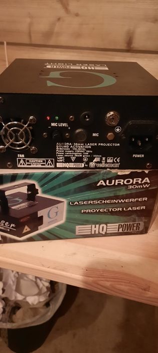 Laser projetor 30 mw HQ Power sound activated