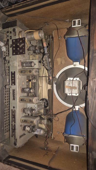 Radio lampowe Siemens Schatulle H-42