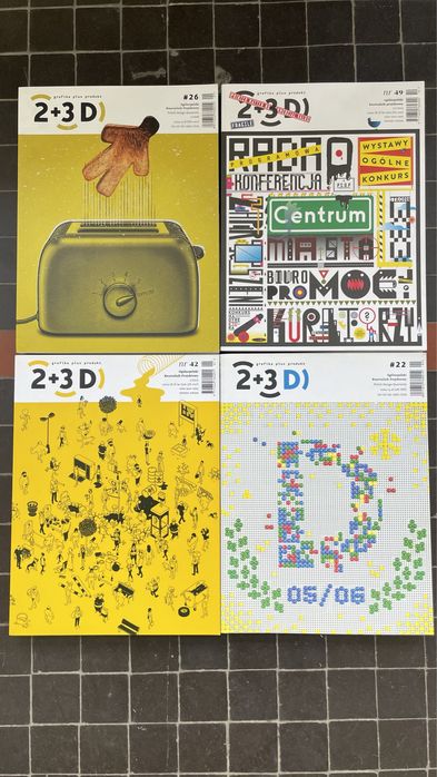 Magazyny czasopisma 2+3D 10zł/szt.