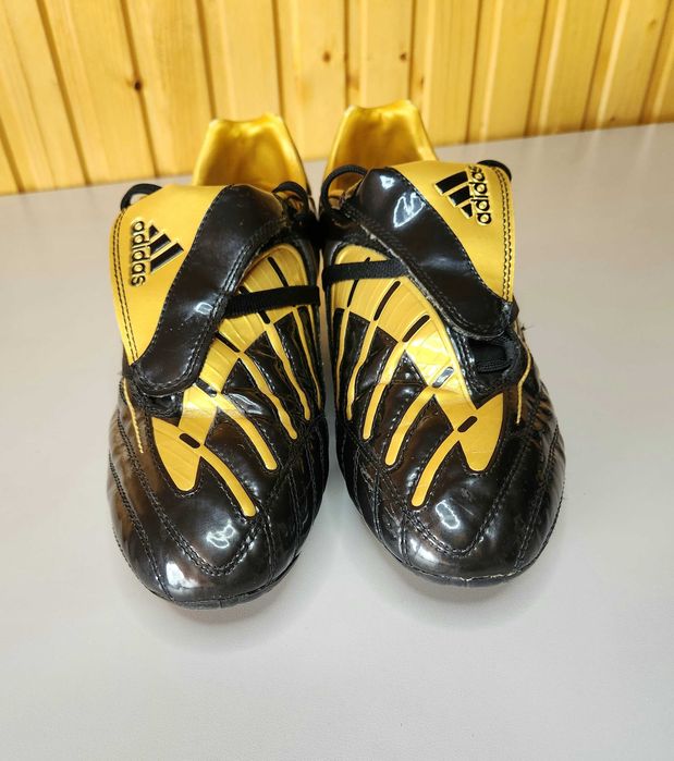 Adidas Predator Powerswerve 2008 Korki Buty Piłkarskie Czarna Złote 43