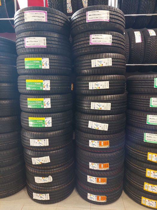 Нові літні шини 225/50r17 різних марок