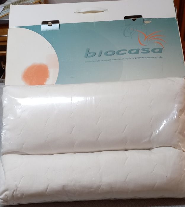 2 Almofadas ergonómicas 100% látex