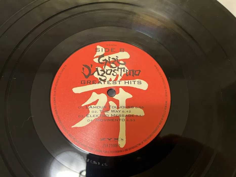 Gigi D’Agostino winyl 2LP Greatest Hits ZYX Records