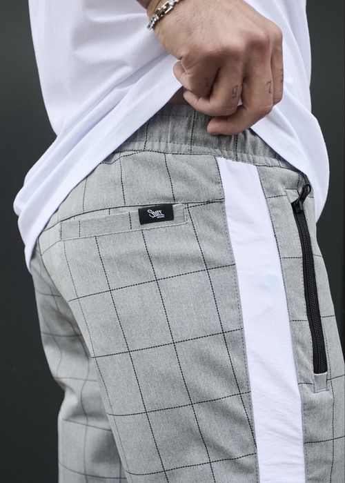Штани STAFF чоловічі чінос line gray