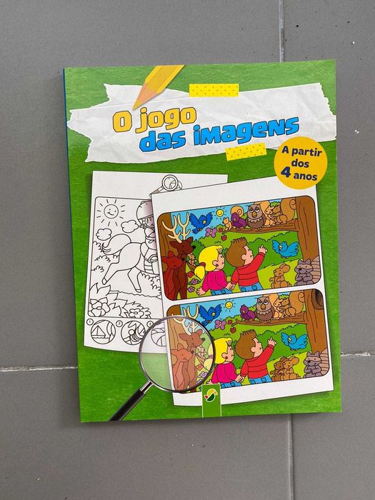 Livros Educativos de Desenhar e Pintar