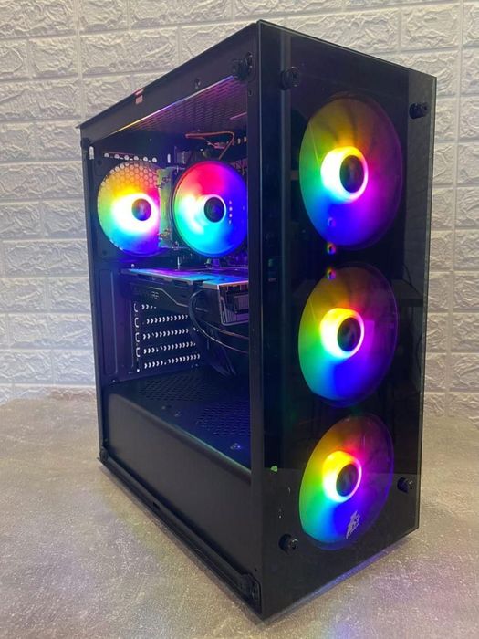 •Новый! Мощный игровой компьютер! Ігровий ПК! RX 570,1060,12 ядер/24