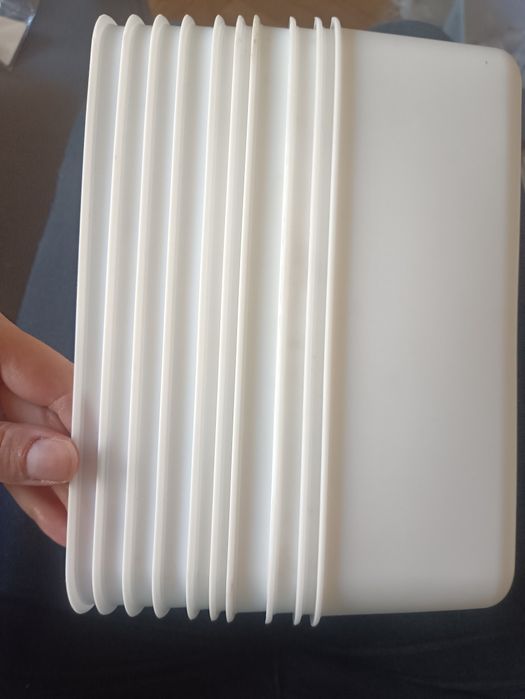 Plastikowe pojemniki z uchwytem organizery do szuflady 10 sztuk