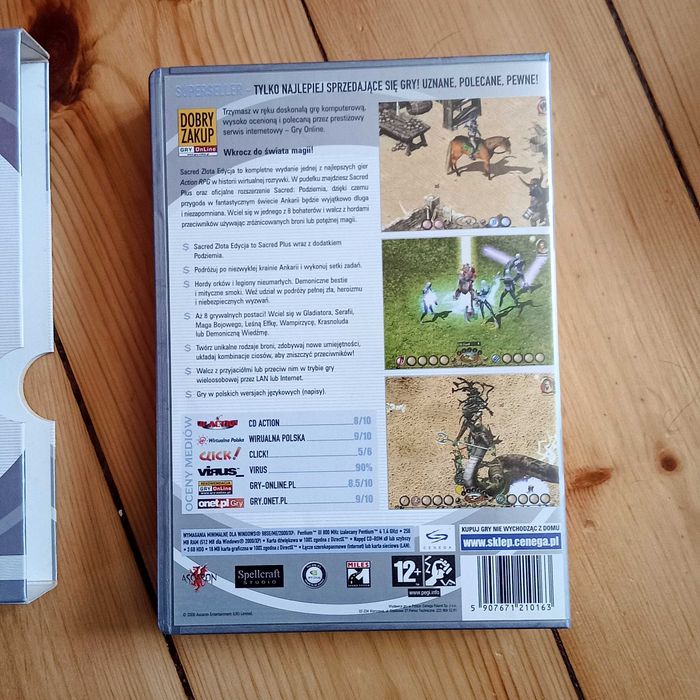 Gra PC SACRED mega Box