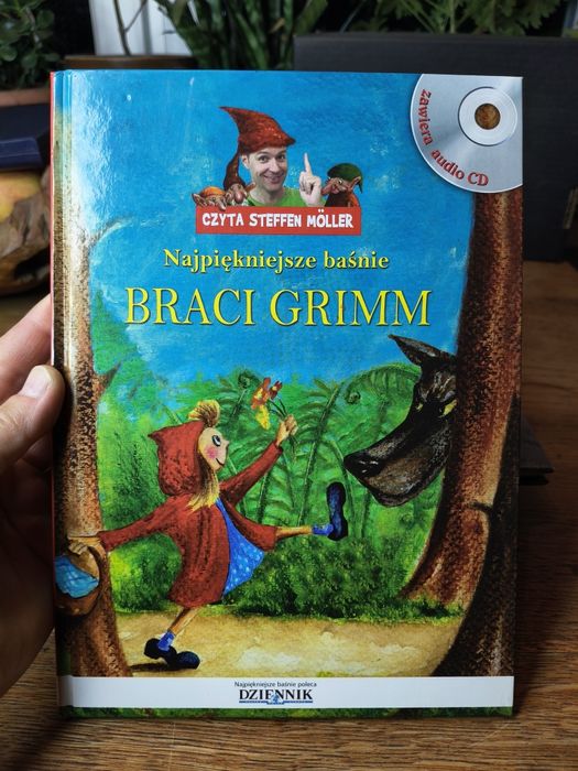 Książka z płytą CD najpiękniejsze baśnie braci Grimm 1