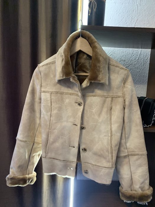 Дублянка на осінь хс Дублянка жіноча Коротка дублянка Стильна дублянка