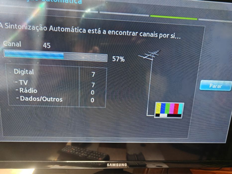 Samsung televisão de 32 pol Digital e Analógico