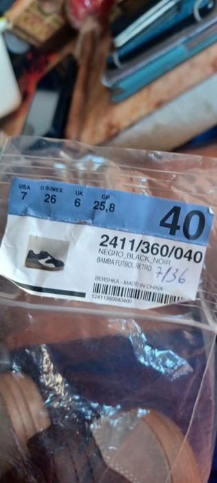 Sapatilhas Bershka N40