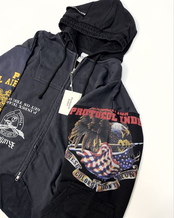 Худі Protocol Index кофта zip hoodie black project g/r opium arhive чорне S M L