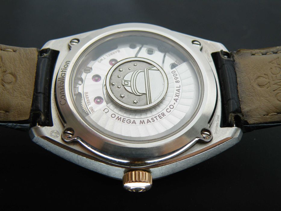 Omega Globermaster Constellation Stal i 18k złoto Komplet