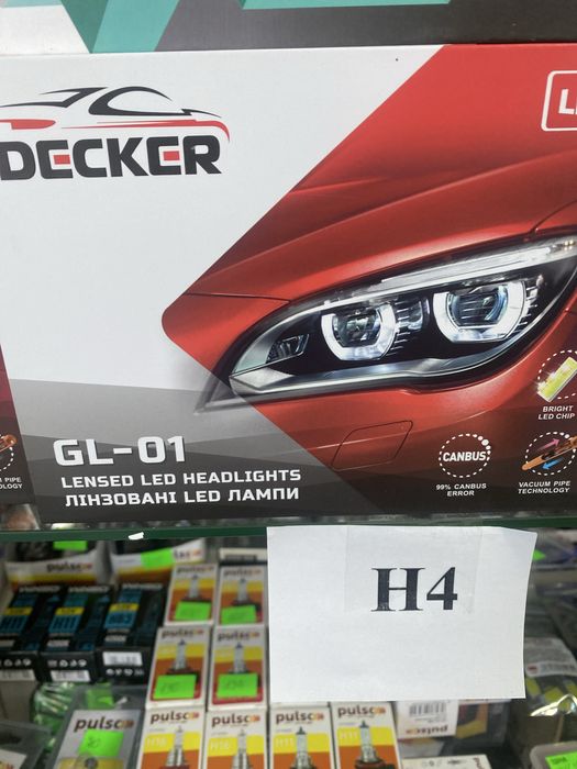 Лампа міні лед лінза Decker GL-01