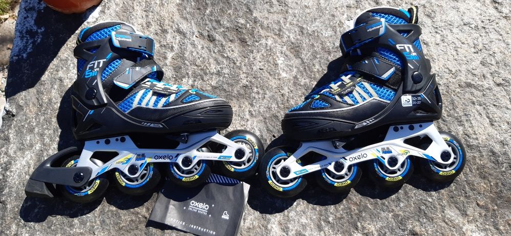 Rolki oxelo- nowe . Rozmiar regulowany 32-35